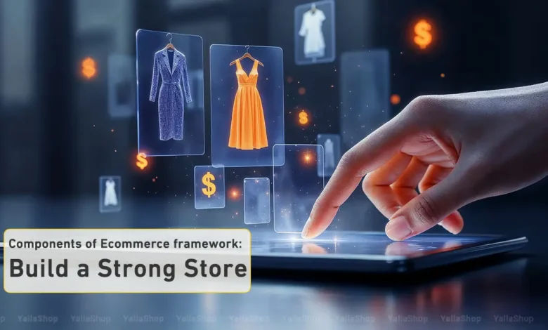 components of e commerce framework